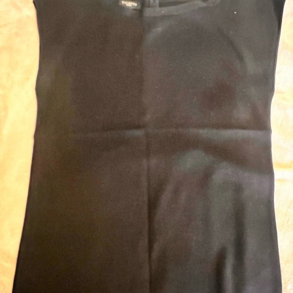 Talbots Classic Black Tank Top